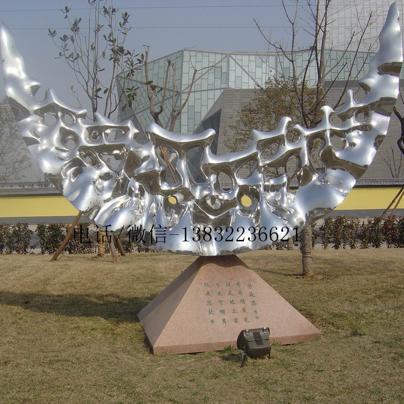 公園鏡面不銹鋼雕塑園林不銹鋼雕塑廠家加工制作